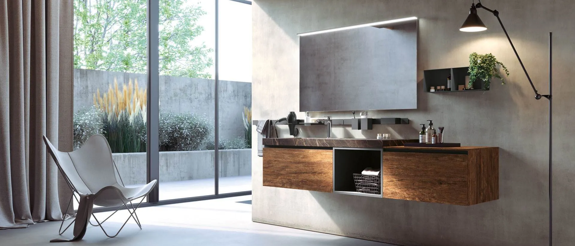 mobili bagno sospesi