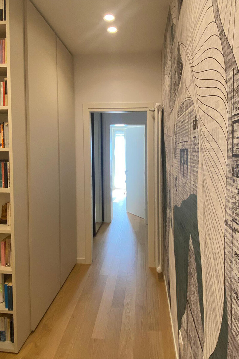 Pavimento Friulparchet in rovere spazzolato